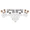 Sampa Kingpin Kit, 1.794 in. X 9.02 in. Kingpin, Bronze Bushing, 12000 lb, 1989 And Later 500.619B - alternate 1
